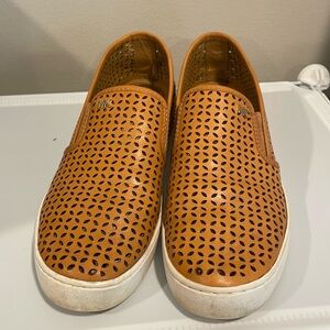 Michael kors leather, laser open cut outs..comfortable, everyday fashion